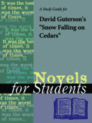 cover image of A Study Guide for David Guterson's "Snow Falling on Cedars"